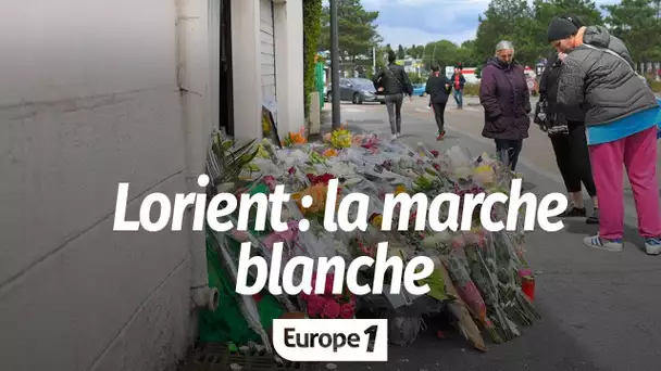 À Lorient, une marche blanche en hommage aux enfants victimes du chauffard toujours en fuite