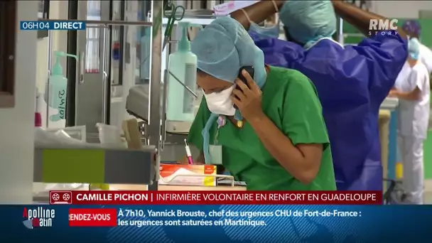 Covid-19: Partis en renfort aux Antilles, les soignants volontaires sont arrivés dans les hôpitaux