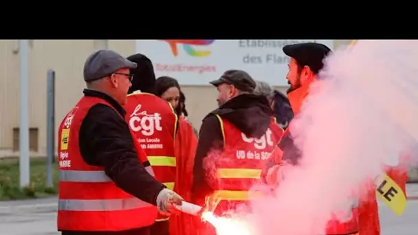 Pénurie de carburants : accord signé entre syndicats et TotalEnergies, mais sans la CGT • FRANCE 24