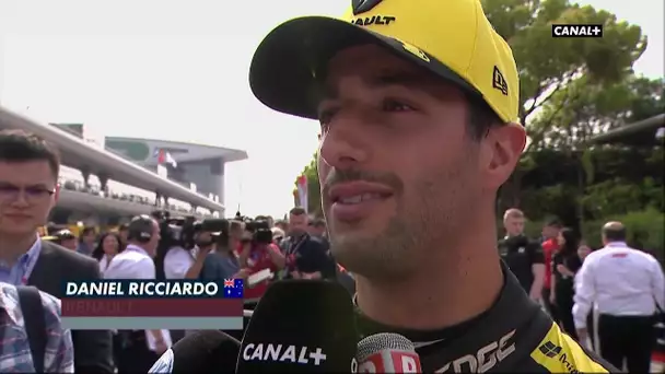 Ricciardo en 7ème position sur la grille