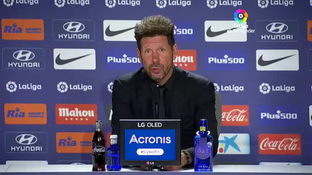 Rueda de prensa Atlétcio de Madrid vs D. Alavés