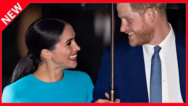 ✅  Meghan Markle et Harry main dans la main sous la pluie : cette photo « sortie d'un film »