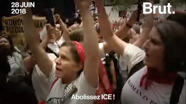 En plein Sénat américain, 700 femmes le poing levé pour protester contre la politique de Trump