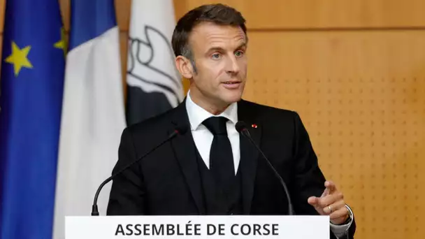 Emmanuel Macron en Corse : les réactions des Corses face aux déclarations du président