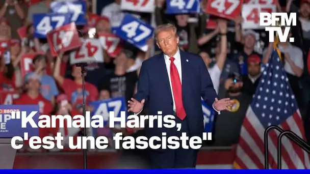 "Je suis le contraire d'un nazi": Donald Trump répond aux accusations du camp de Kamala Harris