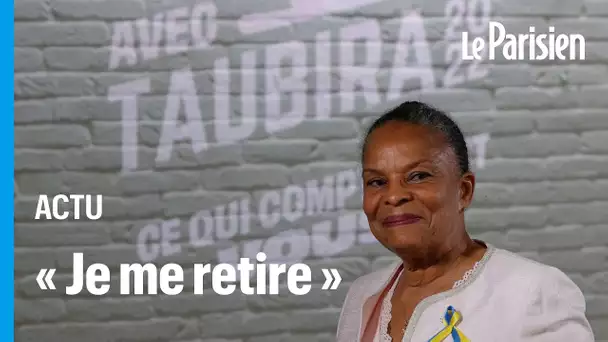 Présidentielle : Christiane Taubira retire sa candidature, faute de parrainages