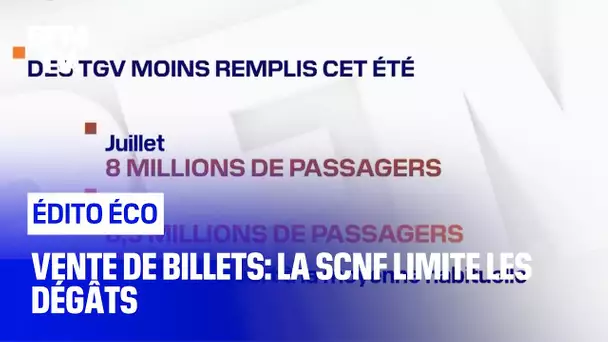 Vente de billets: la SCNF limite les dégâts