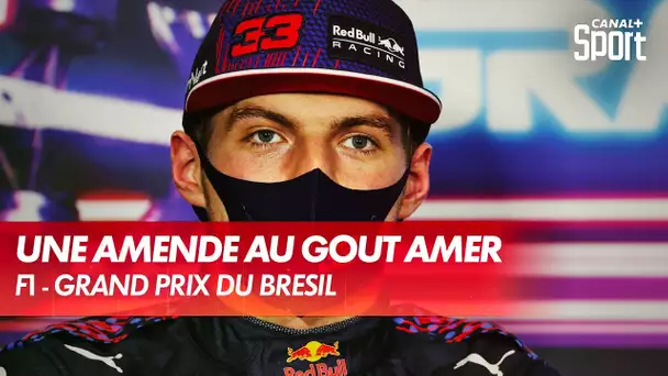 Verstappen : une amende au goût amer !