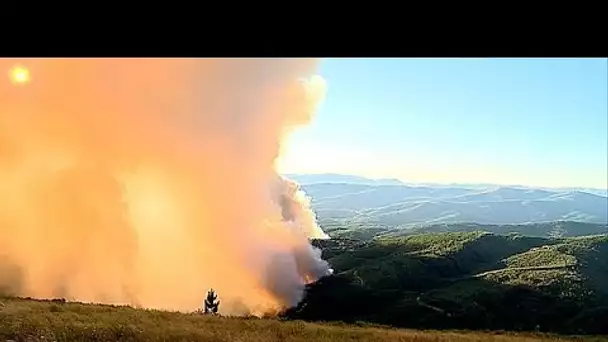 Le centre du Portugal en proie aux flammes