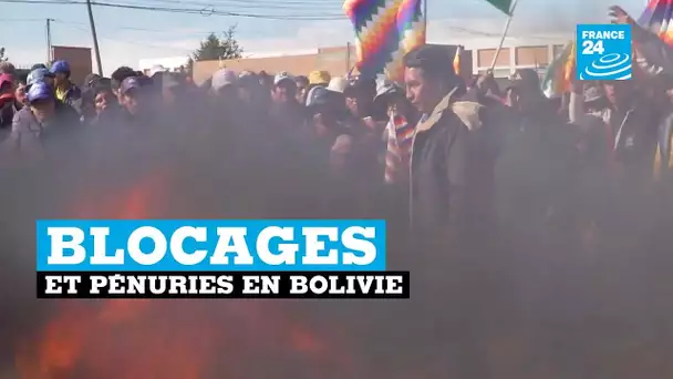 Bolivie, blocages et pénuries