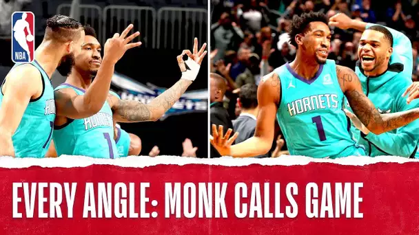 Every Angle Of Malik Monk's Buzzer Beater | Nov. 15, 2019