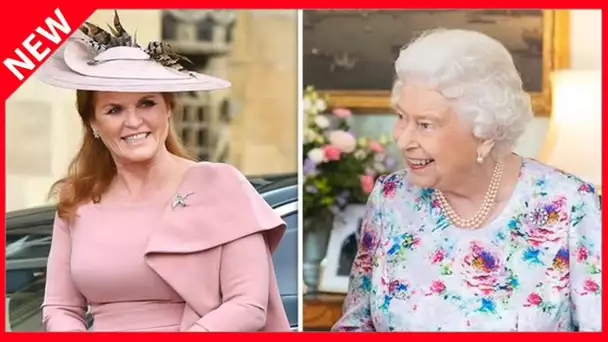 ✅  Sarah Ferguson aux petits soins pour Elizabeth II, malgré un camouflet