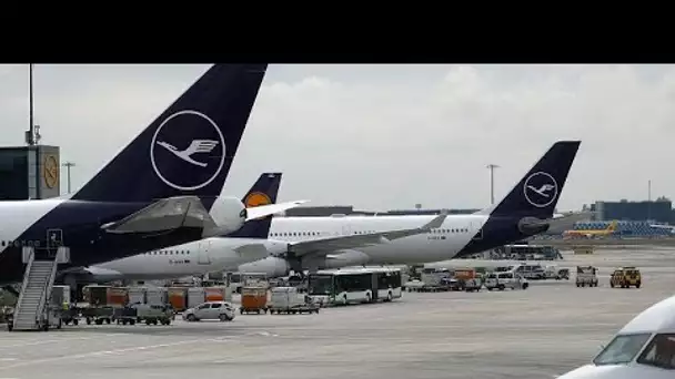 En Allemagne, la compagnie aérienne Lufthansa est en grève