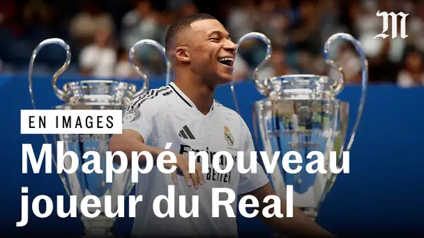 Kylian Mbappé officiellement présenté par le Real Madrid