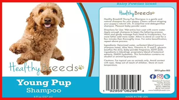 Healthy Breeds Goldendoodle Young Pup Shampoo 8 oz