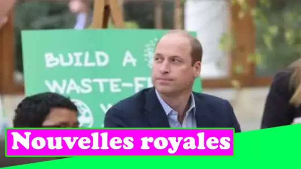 Prince William : nos actions pourraient "voler l'avenir de nos enfants"