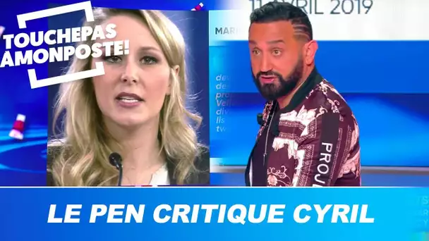 Marion Maréchal Le Pen critique Cyril Hanouna : il lui répond !