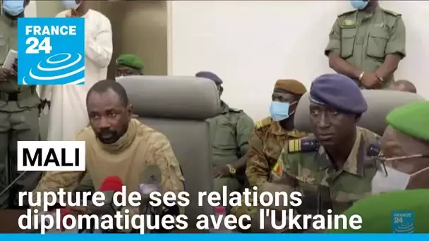 Le Mali annonce la rupture de ses relations diplomatiques avec l'Ukraine • FRANCE 24