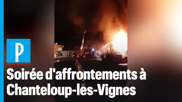 Nuir de violence à Chanteloup-les-Vignes : un chapiteau incendié