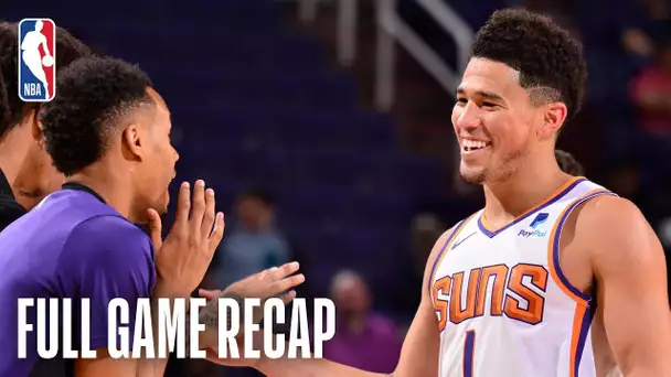 CAVALIERS vs SUNS | Devin Booker & Josh Jackson Record Double-Doubles | April 1, 2019