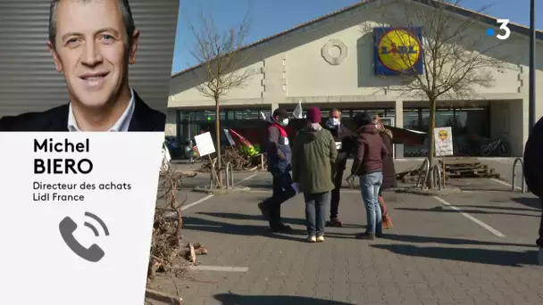 Vins de Bordeaux à moins de 2 euros la bouteille : action des viticulteurs devant un Lidl ce samedi