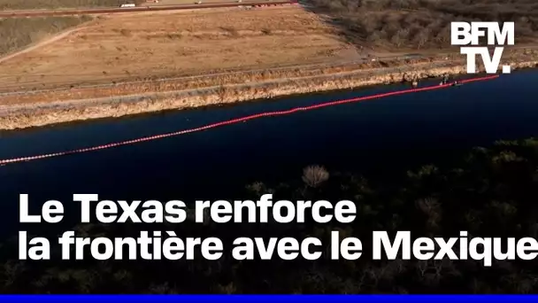 États-Unis: le Texas renforce sa frontière avec le Mexique à l'aide de bouées