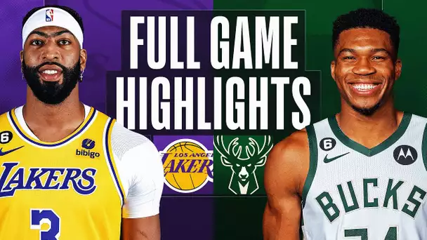 LAKERS at BUCKS | NBA FULL GAME HIGHLIGHTS | December 2, 2022