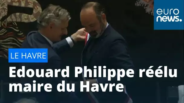 L'ancien Premier ministre français Edouard Philippe réélu maire du Havre