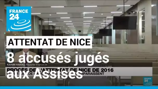 Attentat de Nice : ouverture de l'audience à la Cour d'Assises spéciale, 8 accusés comparaissent