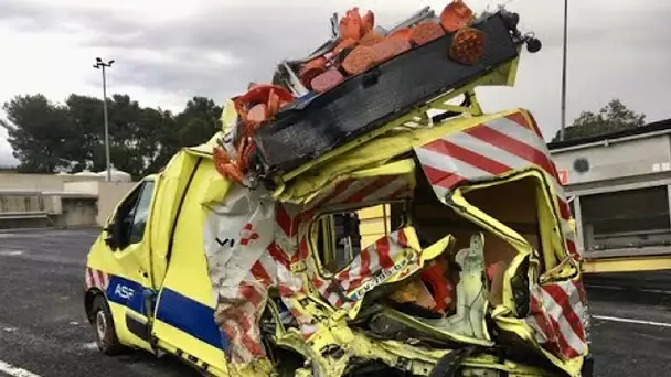 Perpignan : un patrouilleur de Vinci autoroutes percuté à grande vitesse par un camion