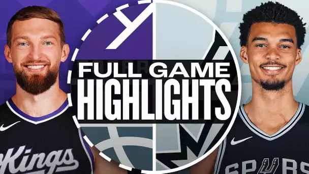 KINGS at SPURS | FULL GAME HIGHLIGHTS | November 11, 2024