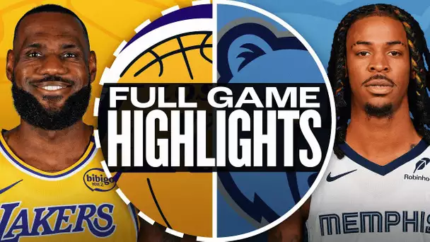 LAKERS at GRIZZLIES | FULL GAME HIGHLIGHTS | November 6, 2024