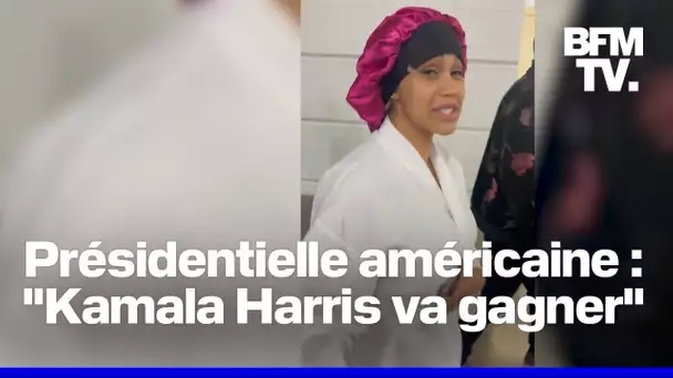 "Elle va gagner, grâce à Dieu, soyez-en sûrs": Cardi B apporte son soutien à Kamala Harris