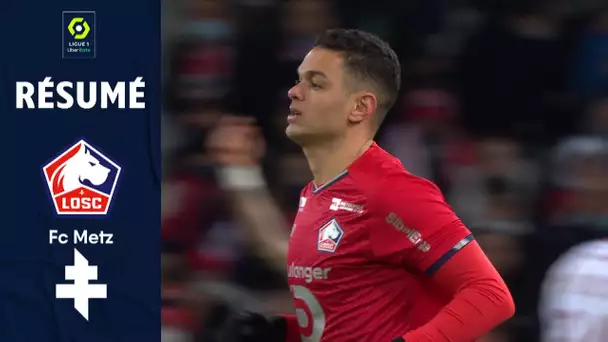 LOSC LILLE - FC METZ (0 - 0) - Résumé - (LOSC - FCM) / 2021/2022