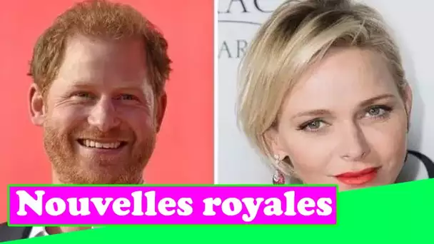 Les louanges de la princesse Charlene à l'égard de "l'incroyable" prince Harry: "Je dois mieux le co