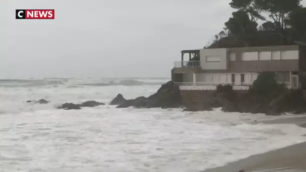 Tempête Gloria : l'Aude et les Pyrénées-Orientales en vigilance orange