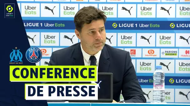 Conférence de presse OLYMPIQUE DE MARSEILLE - PARIS SAINT-GERMAIN (0-0)  / 2021/2022