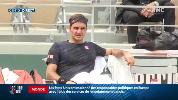 Retour à Roland-Garros pour Roger Federer après quasi deux ans d'absence