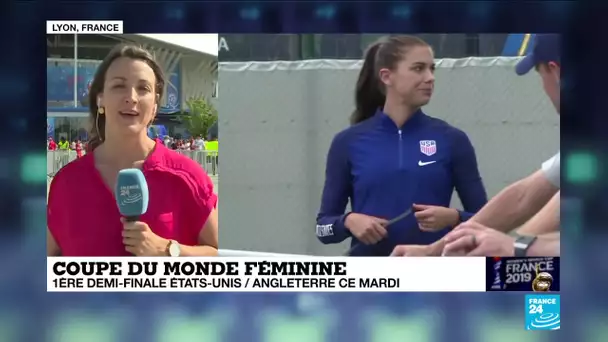 Mondial-2019 : première demi-finale États-Unis/Angleterre