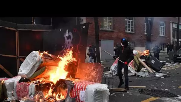 Loi "sécurité globale" : la manifestation à Paris marquée par des heurts