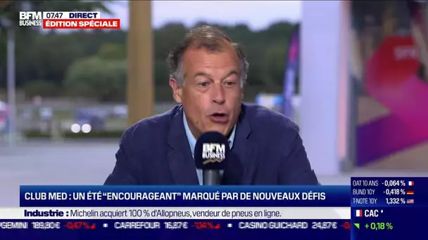 Henri Giscard d'Estaing (Club Med) : Club Med, un été "encourageant" marqué par de nouveaux défis