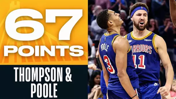 Klay Thompson & Jordan Poole Combine For 67 PTS To Fuel Warriors Comeback