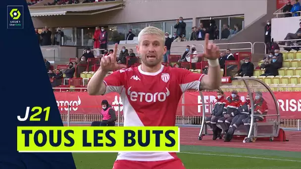 Tous les buts de la 21ème journée - Ligue 1 Uber Eats / 2021/2022