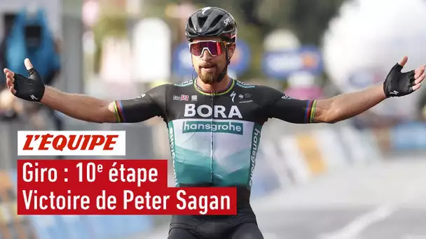 Sagan remporte la 10e étape - Cyclisme - Giro