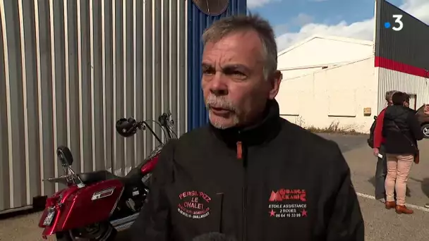 Mobilisation contre abattage des arbres à Aigues-vives