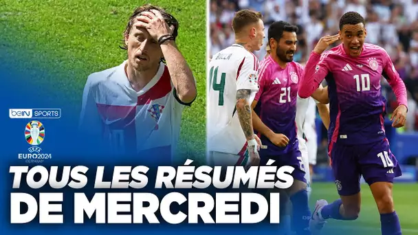 TOUS les résumés de mercredi à l'EURO 2024 !