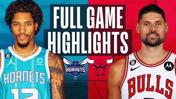 HORNETS  at BULLS | NBA FULL GAME HIGHLIGHTS | November 2, 2022