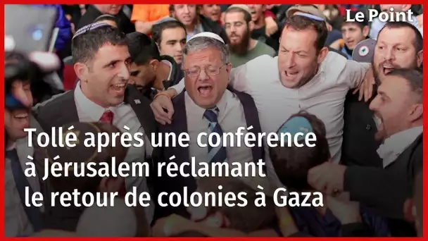 Tollé après une conférence à Jérusalem réclamant le retour de colonies à Gaza