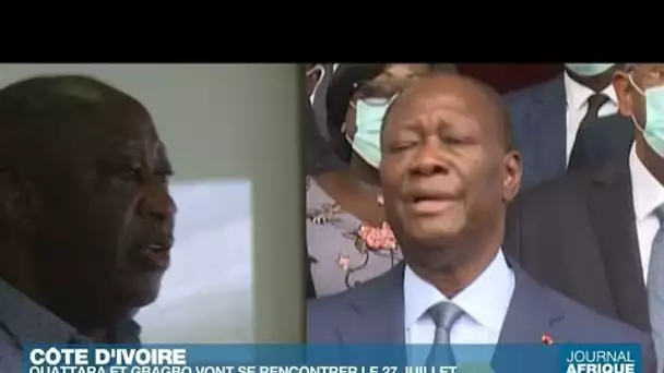 Côte d'Ivoire : le Président Ouattara invite son prédécesseur Laurent Gbagbo au palais