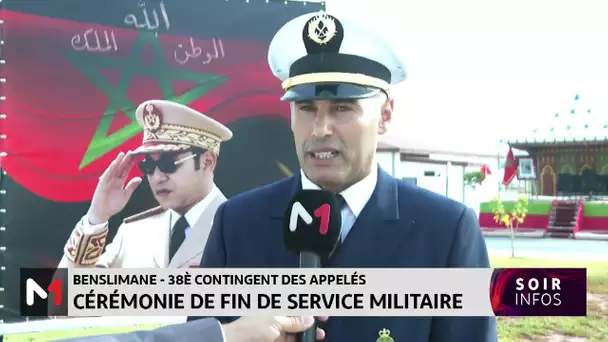 38è contingent des appelés : Cérémonie de fin de service militaire